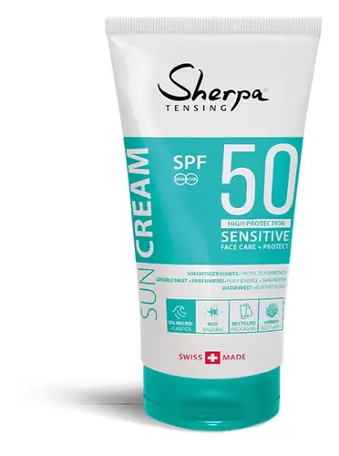 Sherpa Tensing Sensitive Sun Cream SPF 50
