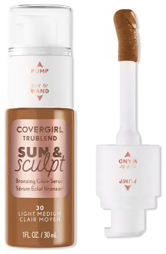 Covergirl TruBlend Sun & Sculpt Bronzing Glow Serum 30 Light Medium
