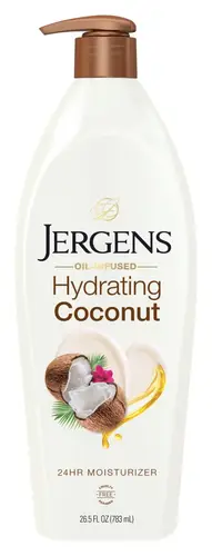 Jergens Skincare Oil-Infused 24-Hour Moisturizer Hydrating Coconut