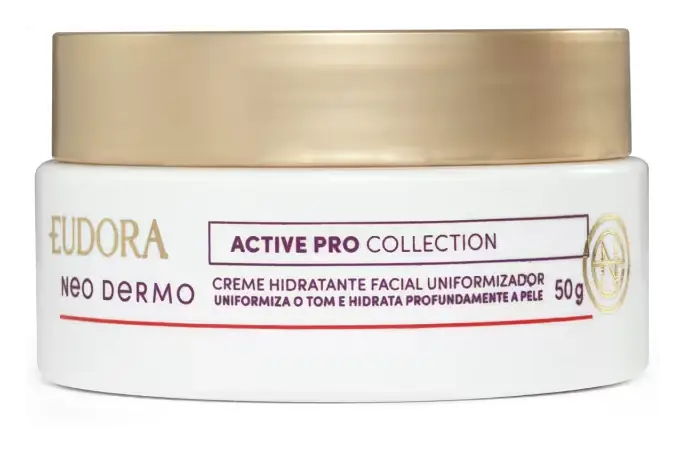 Eudora Neo Dermo Active Pro Creme Hidrante Facial Uniformizador