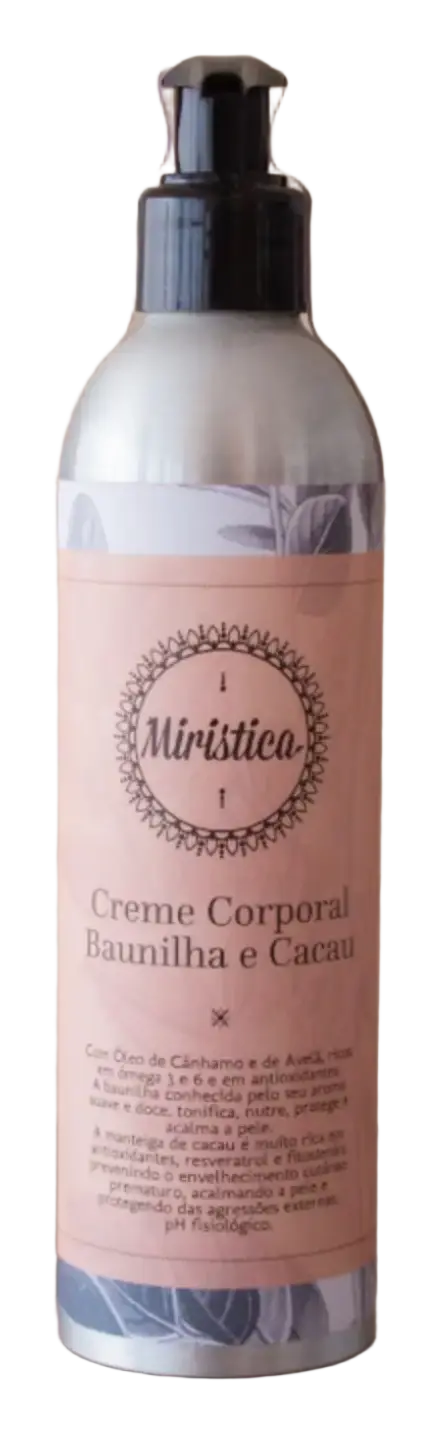 Miristica Creme Corporal De Baunilha E Cacau