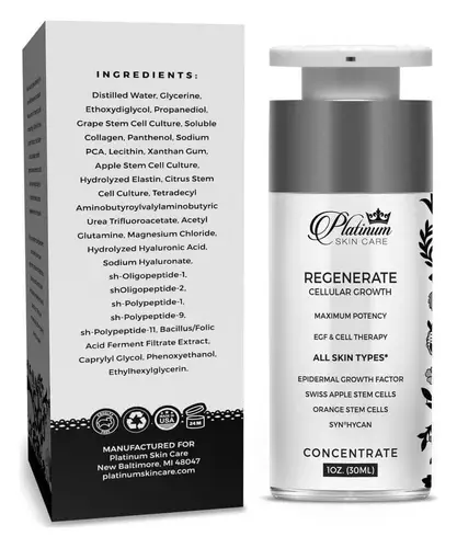 Platinum Skincare Regenerate Cellular Growth