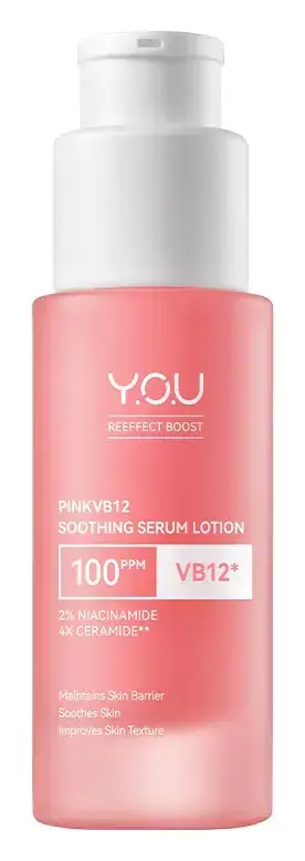 Y.O.U Reeffect Boost PinkVB12 Shooting Serum Lotion