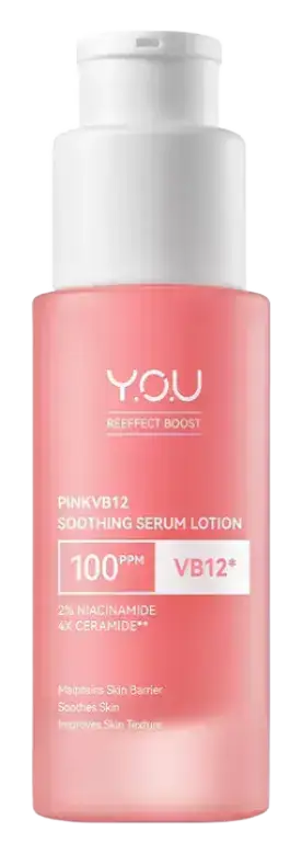 Y.O.U Reeffect Boost PinkVB12 Shooting Serum Lotion