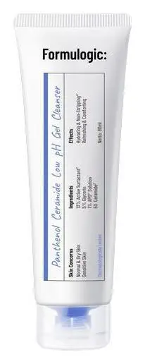 Formulogic: Panthenol Ceramide Low pH Gel Cleanser