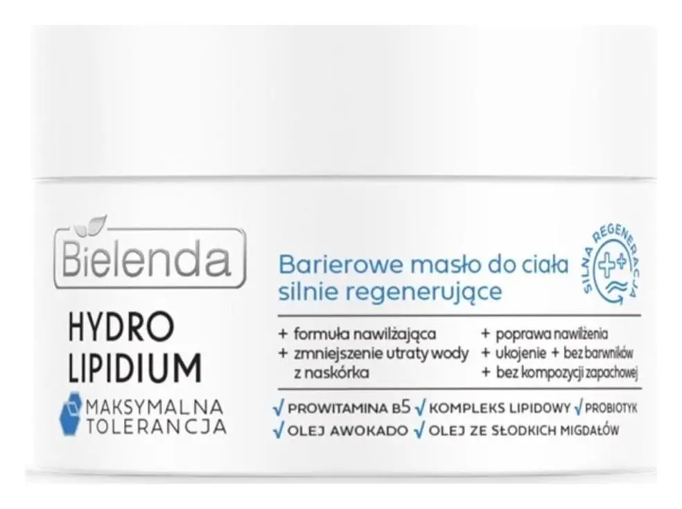 Bielenda Hydro Lipidium Barierowe Masło Do Ciała Silnie Regenerujące