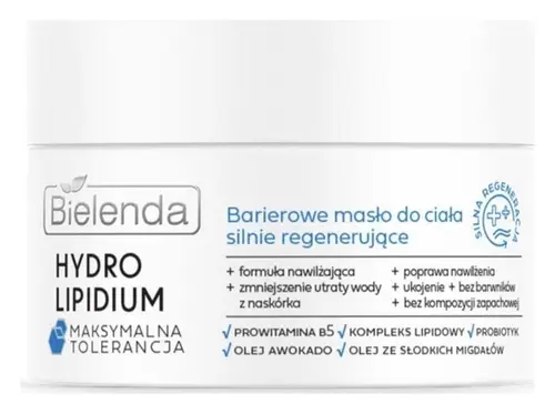 Bielenda Hydro Lipidium Barierowe Masło Do Ciała Silnie Regenerujące