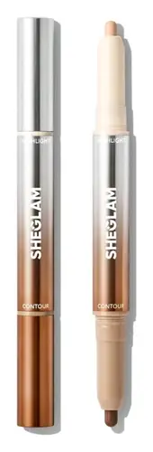 SHEGLAM Fine Line 2-In-1 Nose Contour & Highlight Pen Chestnut