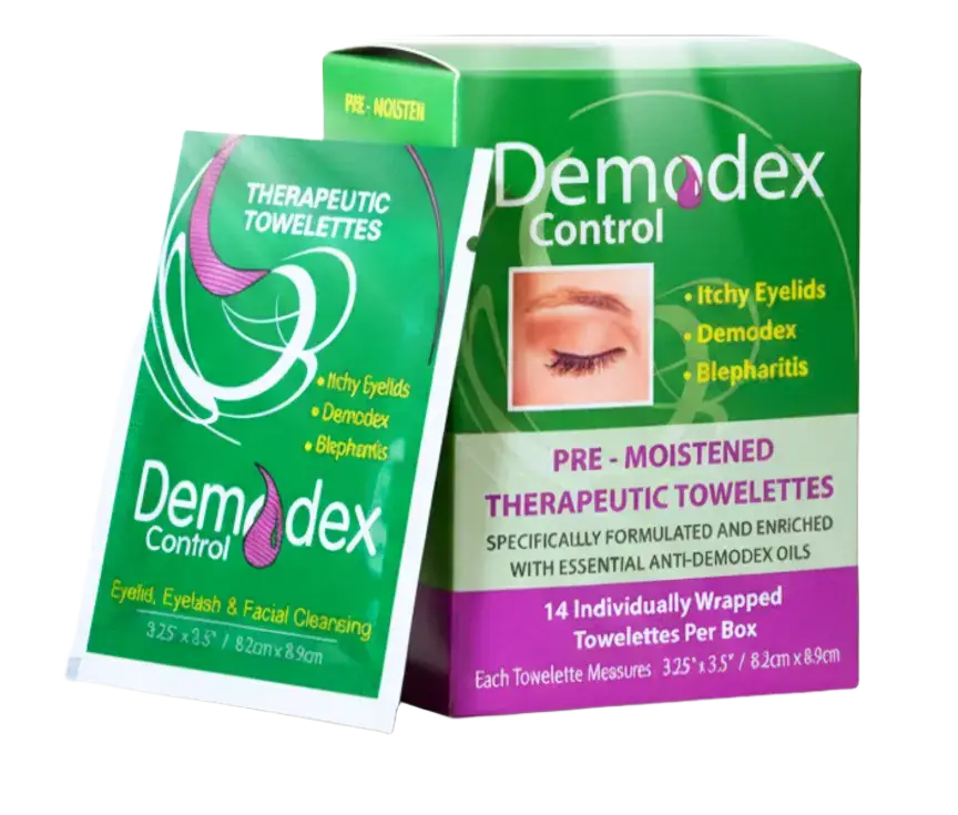 Ovante Demodex Control Cleansing Towelettes