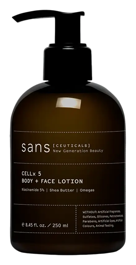 Sans [Ceuticals] Cellx 5 Body + Face Lotion