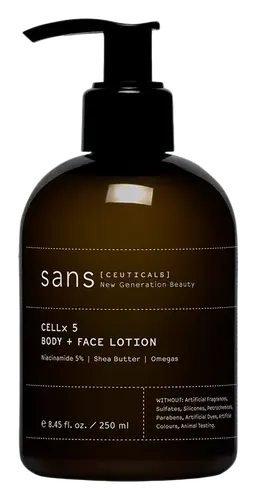 Sans [Ceuticals] Cellx 5 Body + Face Lotion