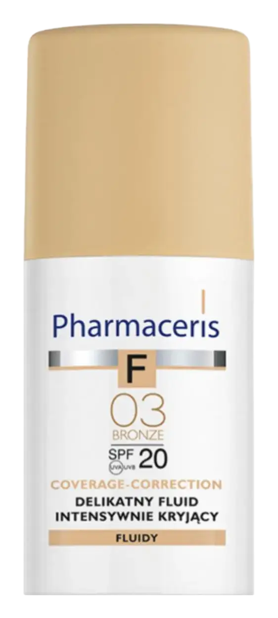 Pharmaceris Coverage Correction Fluidy SPF 20 03 Bronze