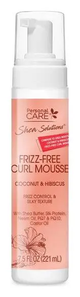 Personal Care Shea Solutions Frizz-Free Curl Mousse