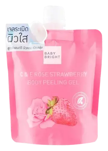 Baby Bright C & E Rose Strawberry Body Peeling Gel