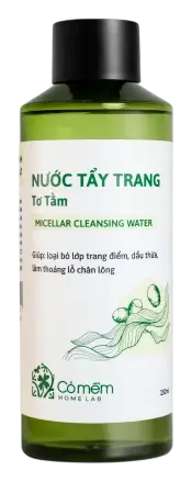 Cỏ Mềm Homelab Tơ Tằm Micellar Cleansing Water
