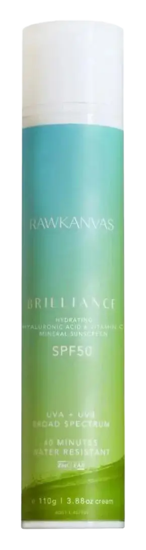 Rawkanvas Brilliance Clear Mineral Sunscreen SPF 50