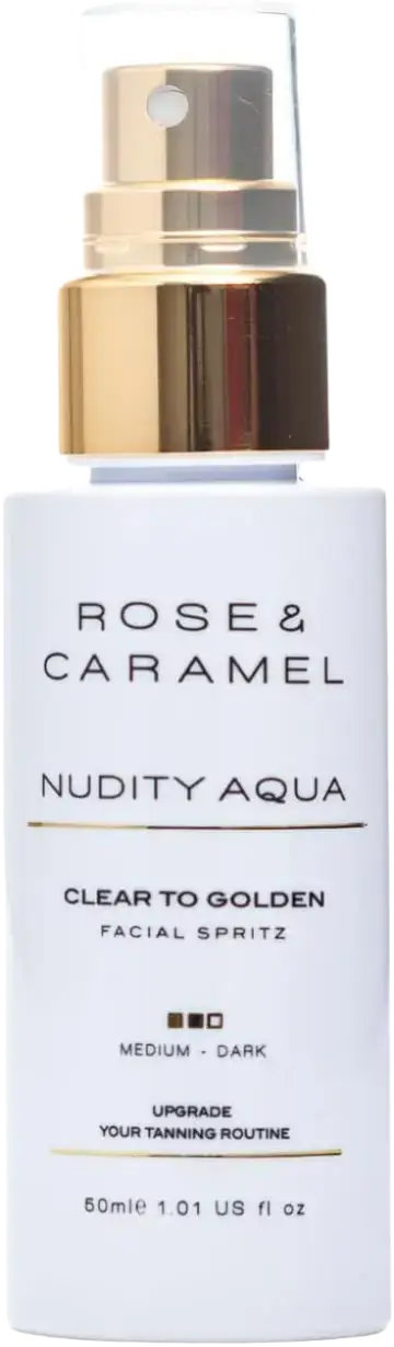 Rose & Caramel Nudity Aqua Tanning Facial Mist