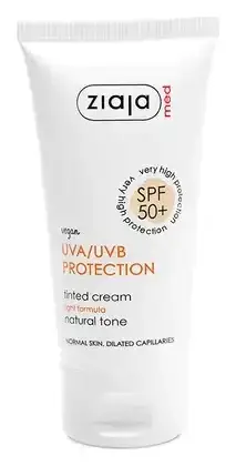 Ziaja UVA/UVB Tinted Cream SPF 50+ Natural