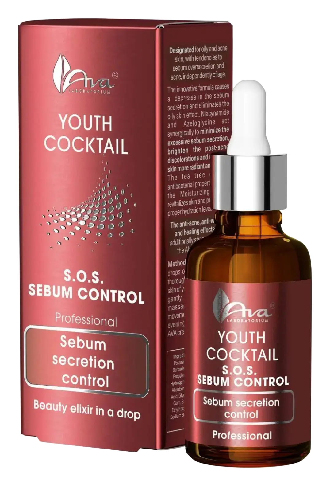 Ava Laboratorium Youth Cocktail S.O.S. Sebum Control