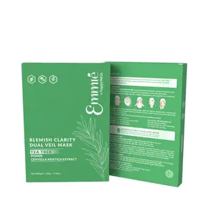Emmié By Happy Skin Tea Tree Blemish Clarity Dual Veil Mask