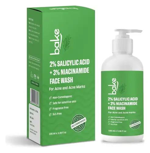 Bake 2% Salicylic Acid + 3% Niacinamide Face Wash