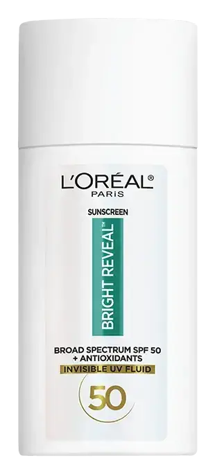L'Oreal Bright Reveal Invisible UV Fluid Sunscreen SPF 50