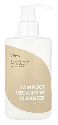 Isntree Yam Root Vegan Milk Cleanser
