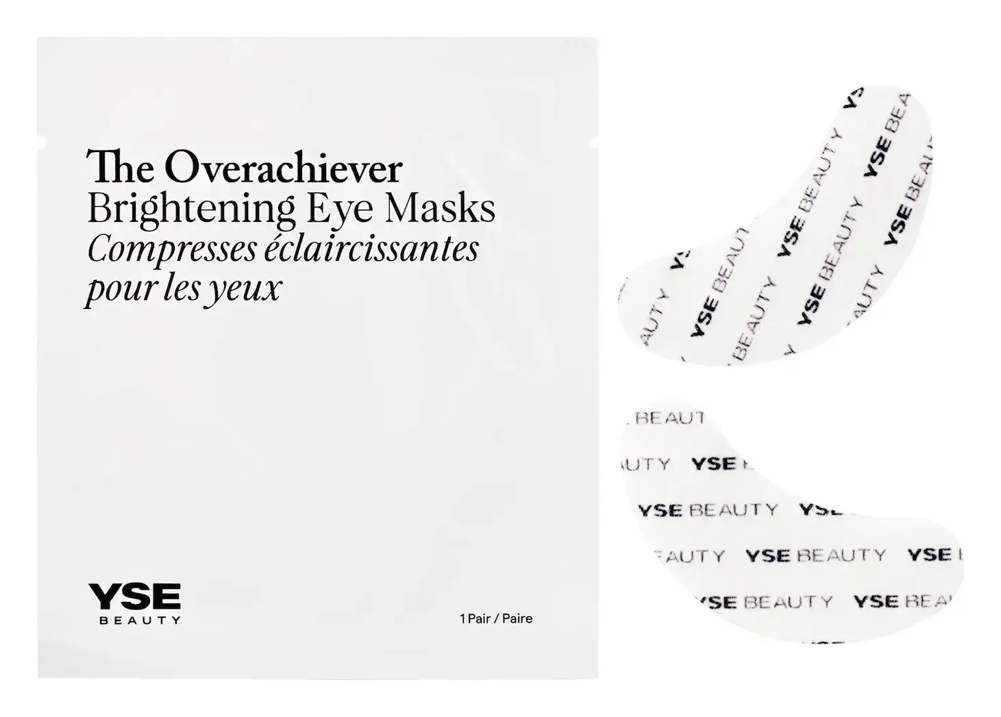 YSE Beauty The Overachiever Brightening Eye Masks