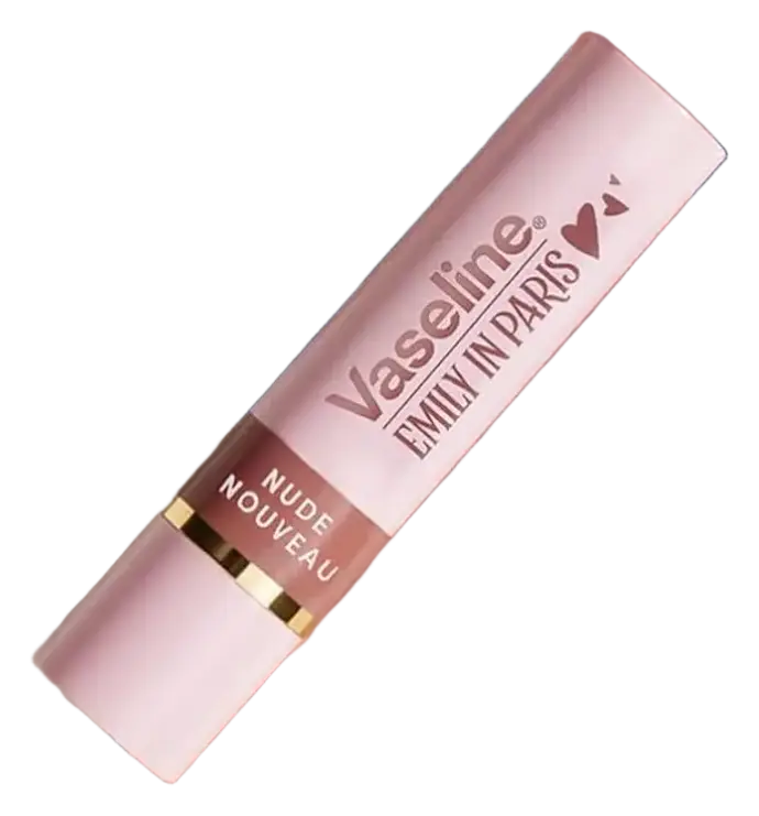 Vaseline Emily In Paris Limited Edition Tinted Lip Balm Stick Nude Nouveau