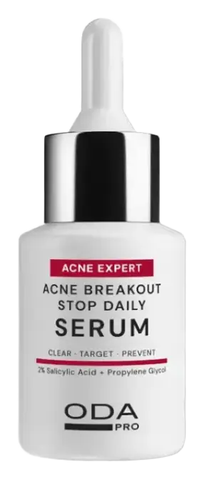 Oda Pro Acne Expert Acne Breakout Stop Daily Serum