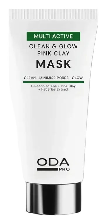 Oda Pro Clean & Glow Pink Clay Mask