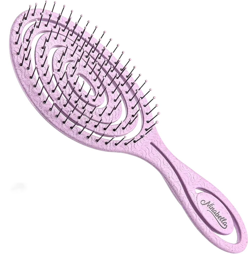 Ninabella Detangling Hair Brush Pink