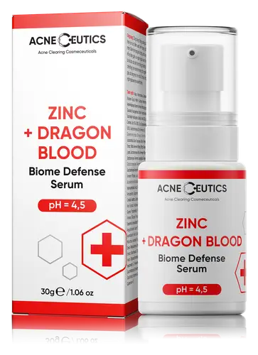 AcneCeutics Zinc + Dragon Blood Biome Defense Serum
