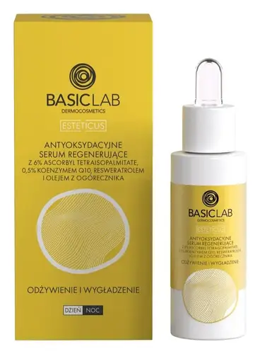 BasicLab Nourishment And Smoothing Antioxidant Regenerating Serum