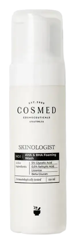 Cosmed Skinologist AHA & BHA Foaming Wash