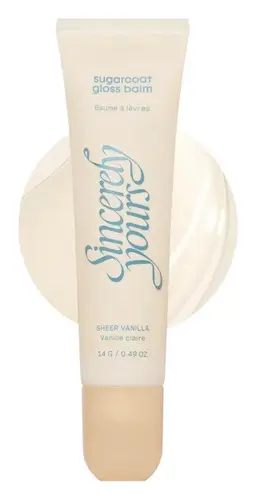 Sincerely Yours Sugarcoat Gloss Balm Sheer Vanilla