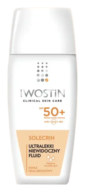 Iwostin Solecrin Ultralekki Niewidoczny Fluid SPF 50+