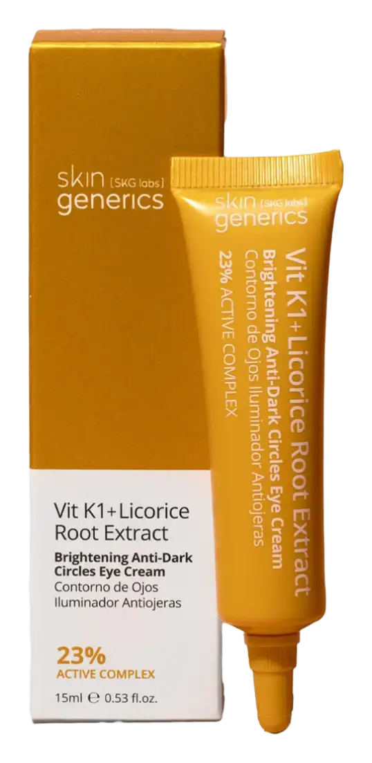 Skin Generics Vit K1 + Licorice Root Extract Brightening Anti-Dark Circles Eye Cream