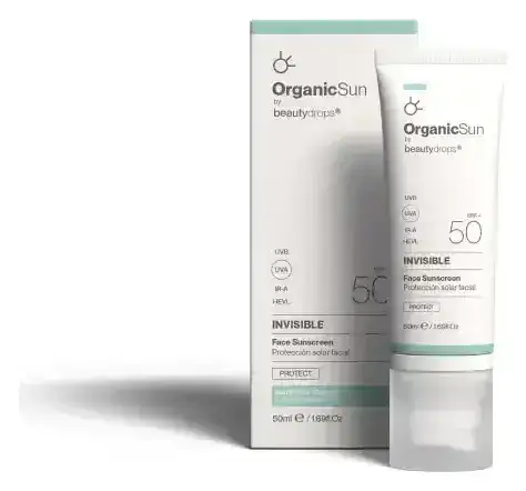 beauty drops Organic Sun Invisible Water Gel SPF 50