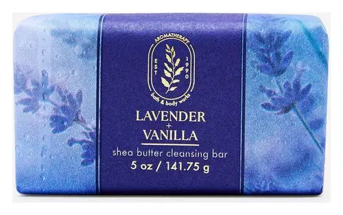 Bath & Body Works Shea Butter Cleansing Bar Lavender Vanilla