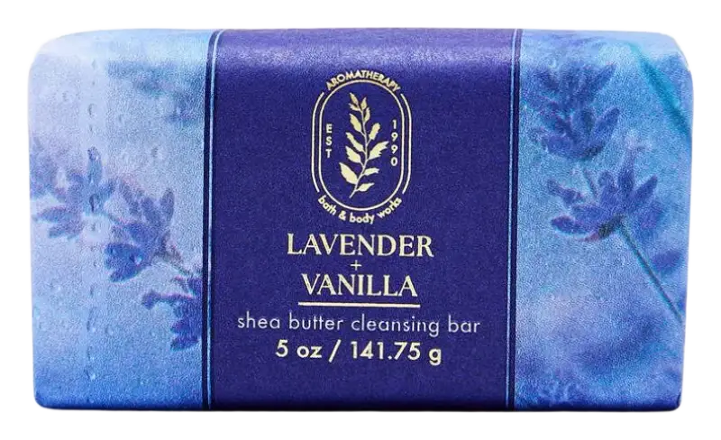 Bath & Body Works Shea Butter Cleansing Bar Lavender Vanilla