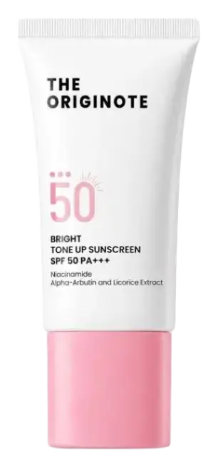 The Originote Bright Tone Up Sunscreen SPF 50