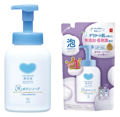 Cow Brand Mutenka Additive-Free Foam Body Soap