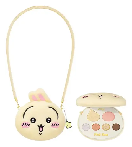 Pink Bear Chiikawa Collection Eyeshadow Palette 03 Fiery Orange