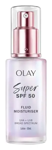 Olay Super SPF 50 Fluid Moisturiser Australia