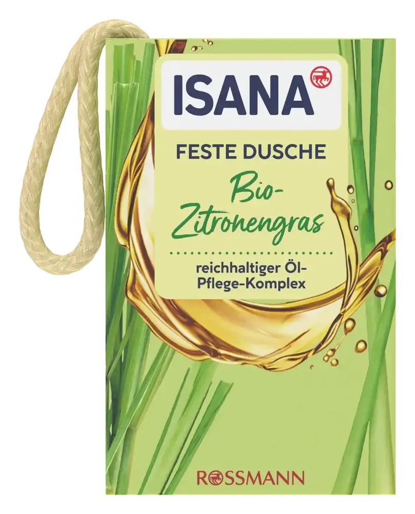 ISANA Feste Dusche Bio-Zitronengras