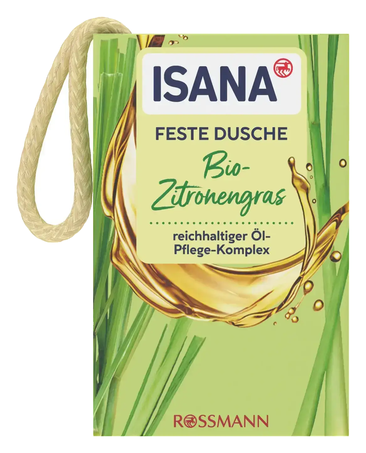 ISANA Feste Dusche Bio-Zitronengras