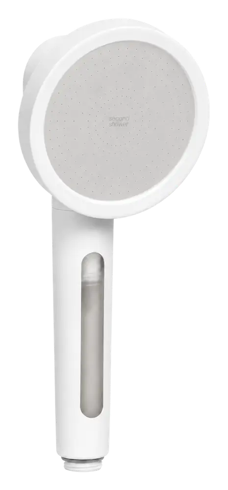 Second Shower Handheld Vitamin C Filtered Showerhead Pure Silver