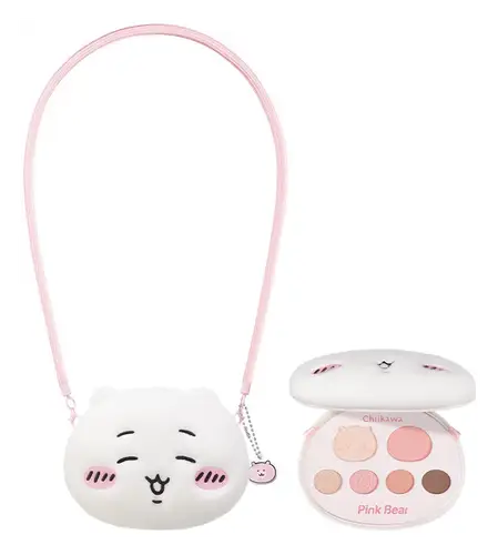 Pink Bear Chiikawa Collection Eyeshadow Palette 01 Pink Dream