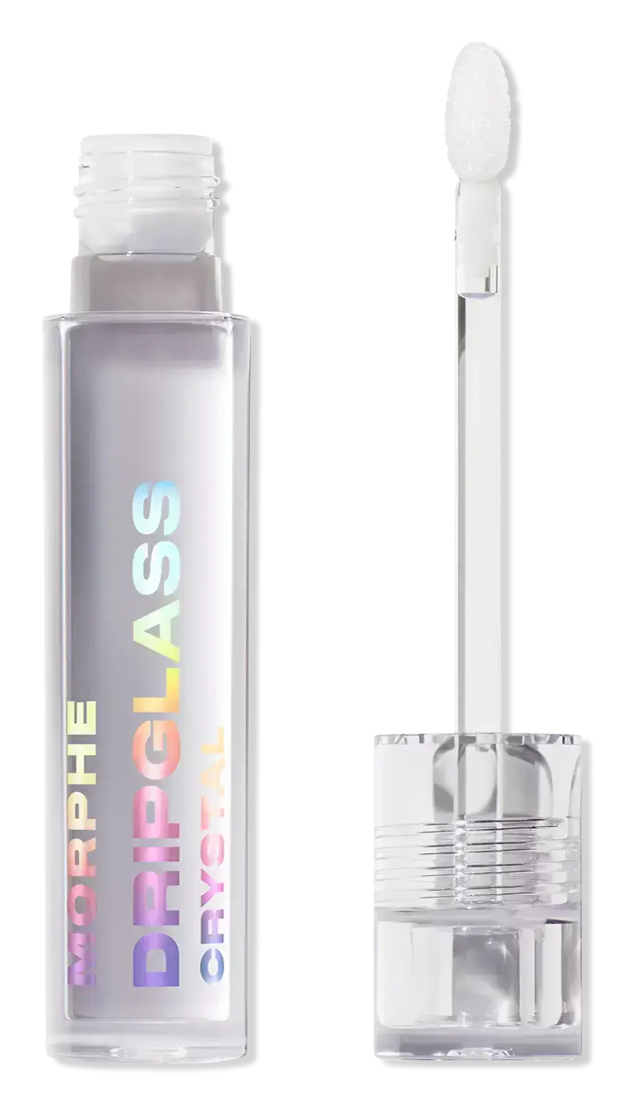 Morphe Dripglass Crystal Super Shine Lip Gloss Clear